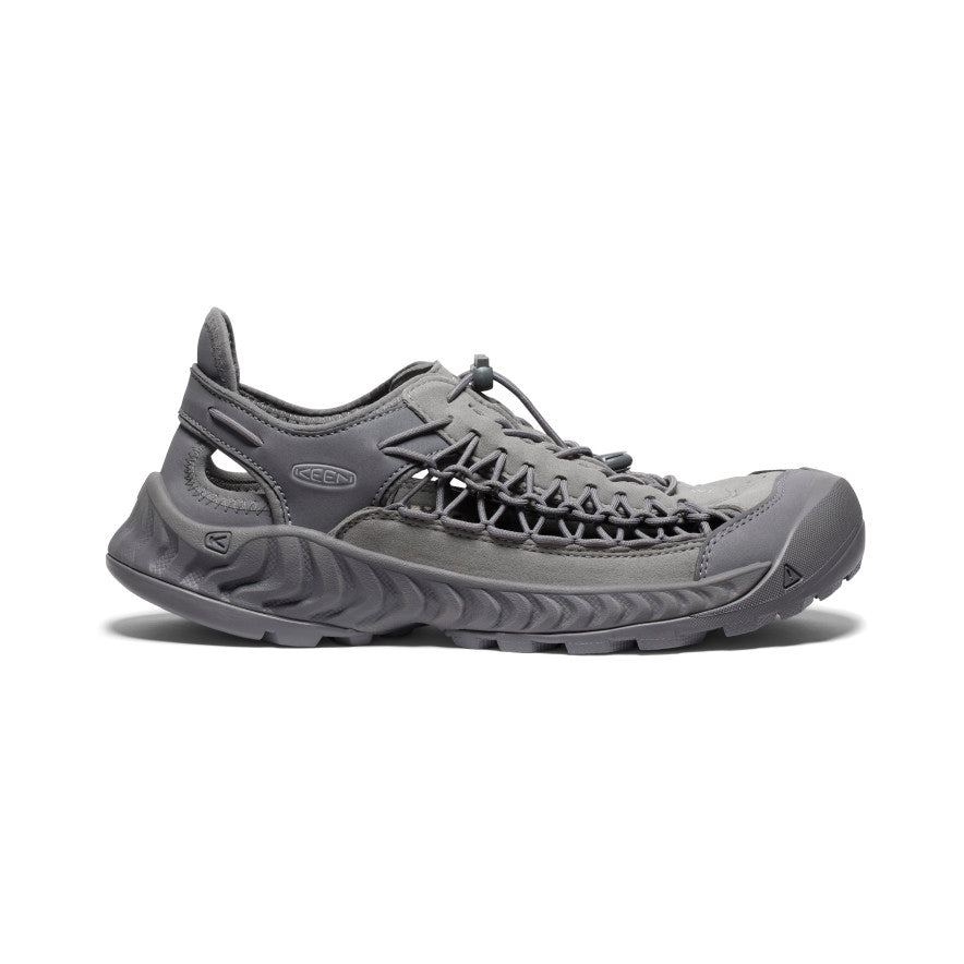 Men's UNEEK NXIS Steel Grey/Steel Grey Leather Shoe | KEEN | KEEN 