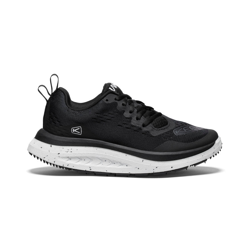 Women's WK400 Black/White Leather Walking Shoe | KEEN | KEEN 