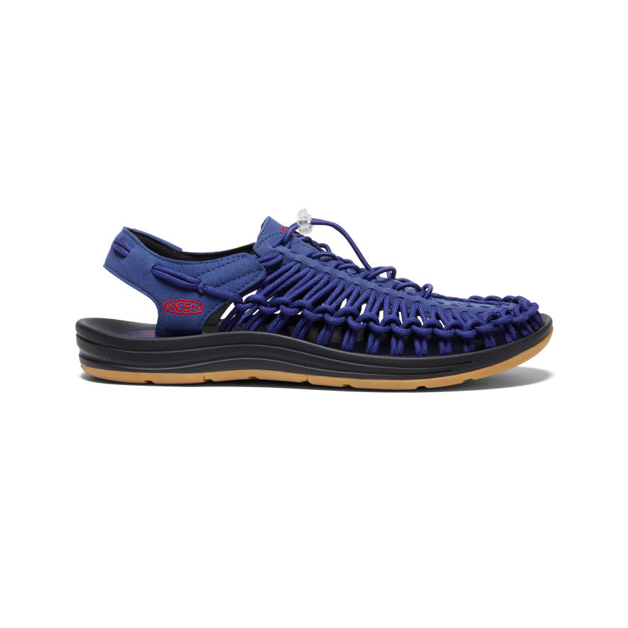 Men's UNEEK Sneaker | Blue Depths/Red Carpet